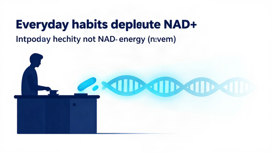 5 Habits That Quietly Drain Your NAD+ (and How to Help It)