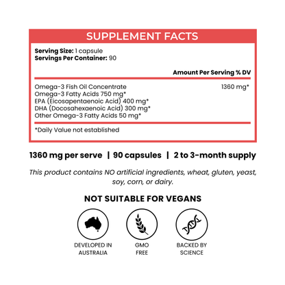 Omega 3 Fish Oil Concentrate