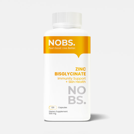 Zinc Bisglycinate - 500mg 360 Capsules (12-month supply)